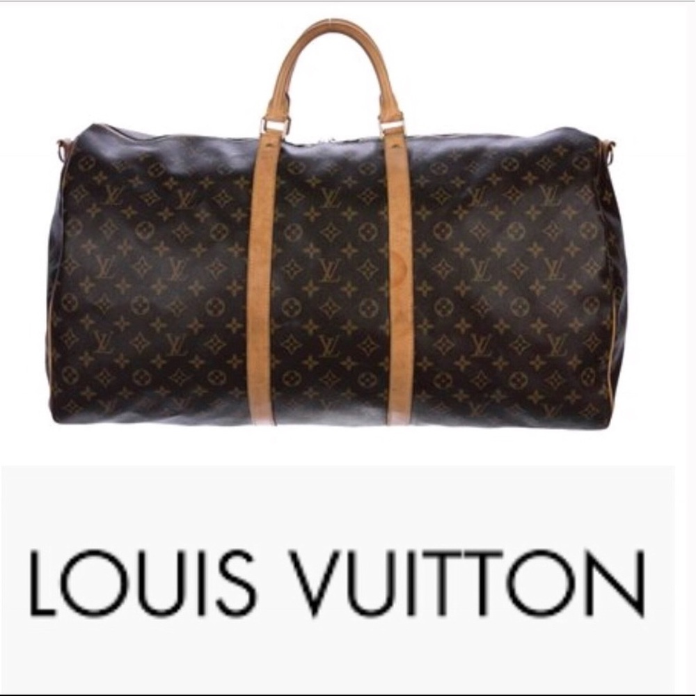 Louis Vuitton Monogram Keepall Bandoulière 60